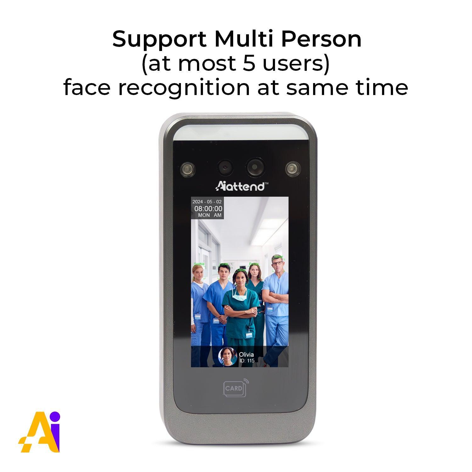 AiAttend Access control face recognition security device